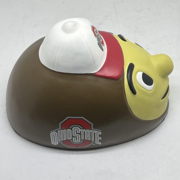 The Ohio State Buckeyes Starter Foamheads Brutus Buckeyehead Foam Hat - Picture 3 of 5